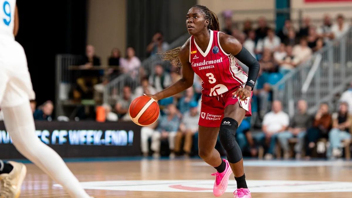 Bankolé, durante un partido de esta temporada