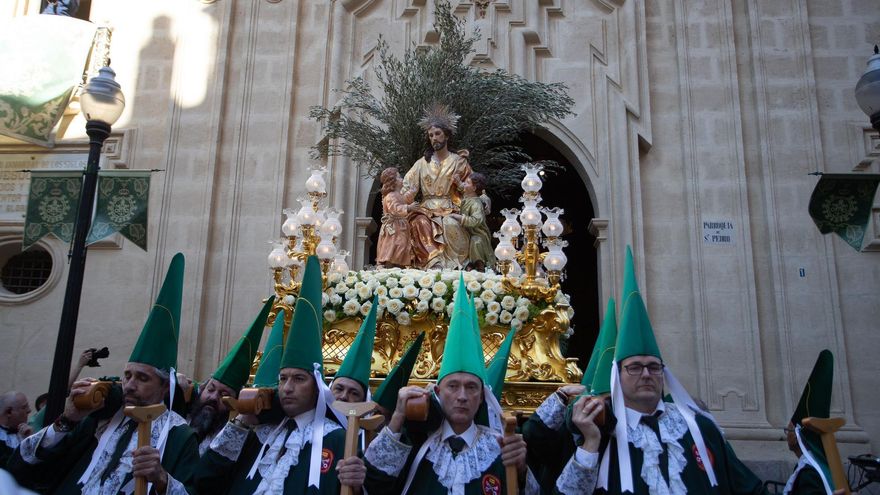 Horario y recorrido de la procesión de este Domingo de Ramos en Murcia: la Esperanza parte de San Pedro