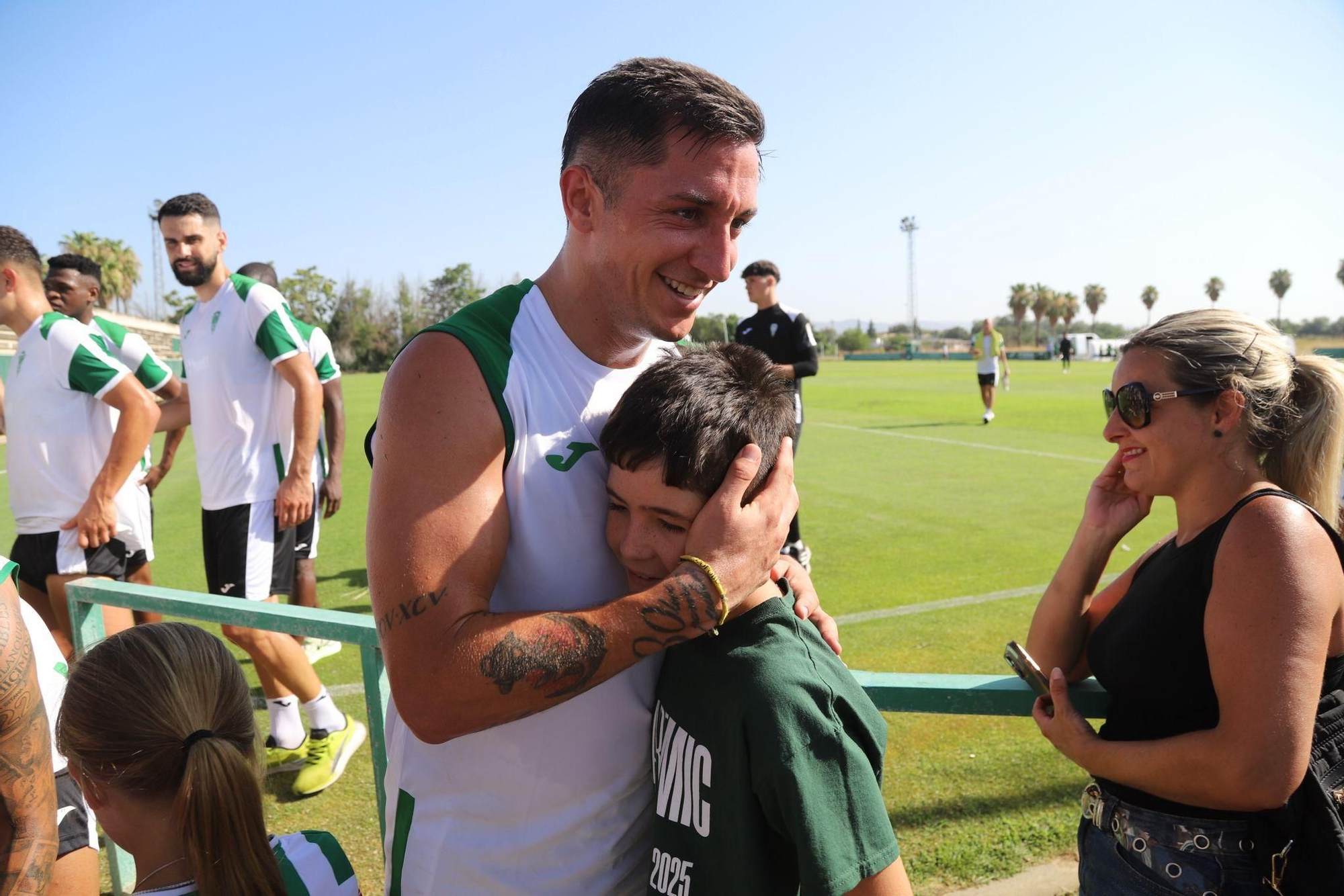 El primer entrenamiento de la pretemporada del Córdoba CF, en imágenes
