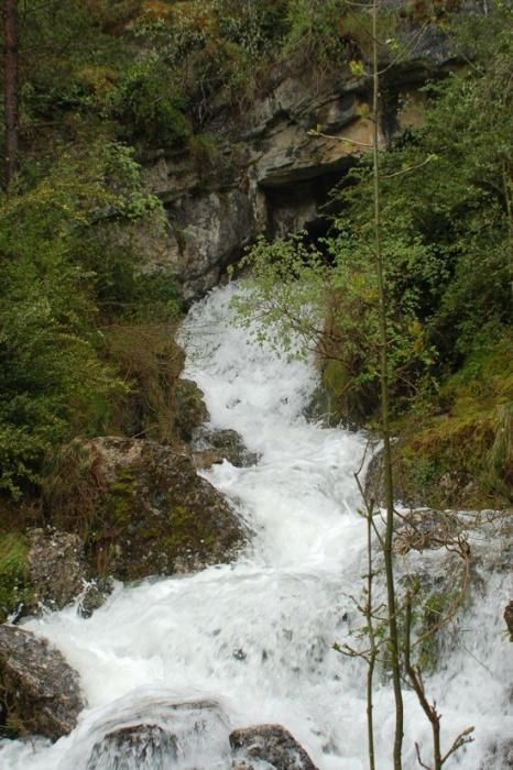 Esclat d''aigua a les coves de Bor