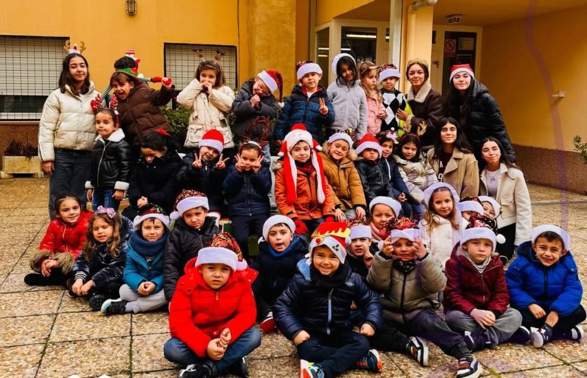 Los escolares de La Vega celebran la Navidad