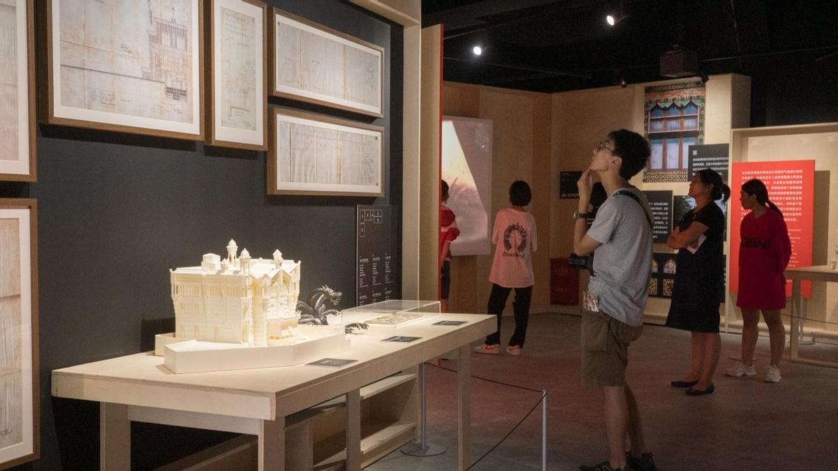 Exposición de arquitectura de Gaudí pretende impulsar lazos entre China y España.