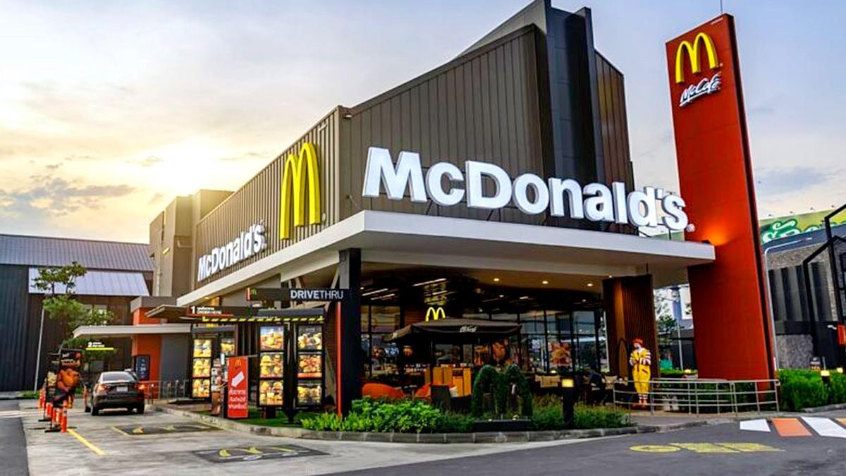 Un restaurante de McDonald's.