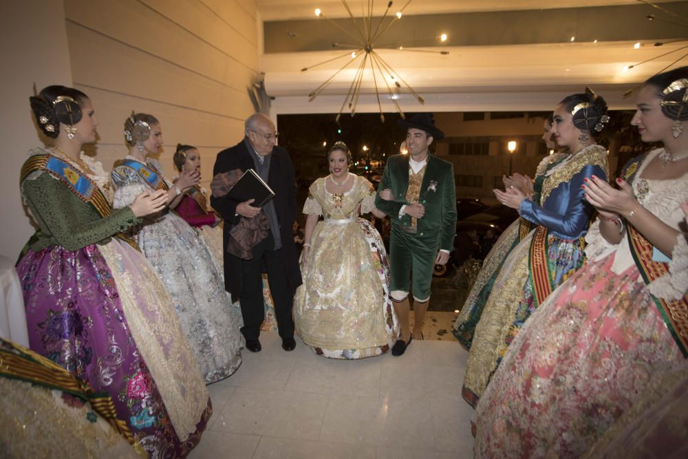 El ciclo de presentaciones de falleras mayores llegó al primer episodio de uno de los más esperados a lo largo del año: la doble sesión de Convento Jerusalén-Matemático Marzal.