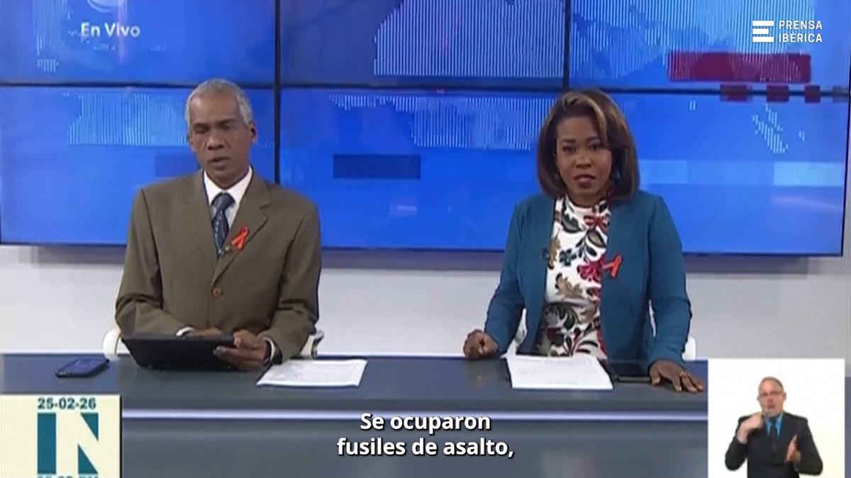 Así anunciaba la televisión cubana el ataque a una lancha procedente de Estados Unios