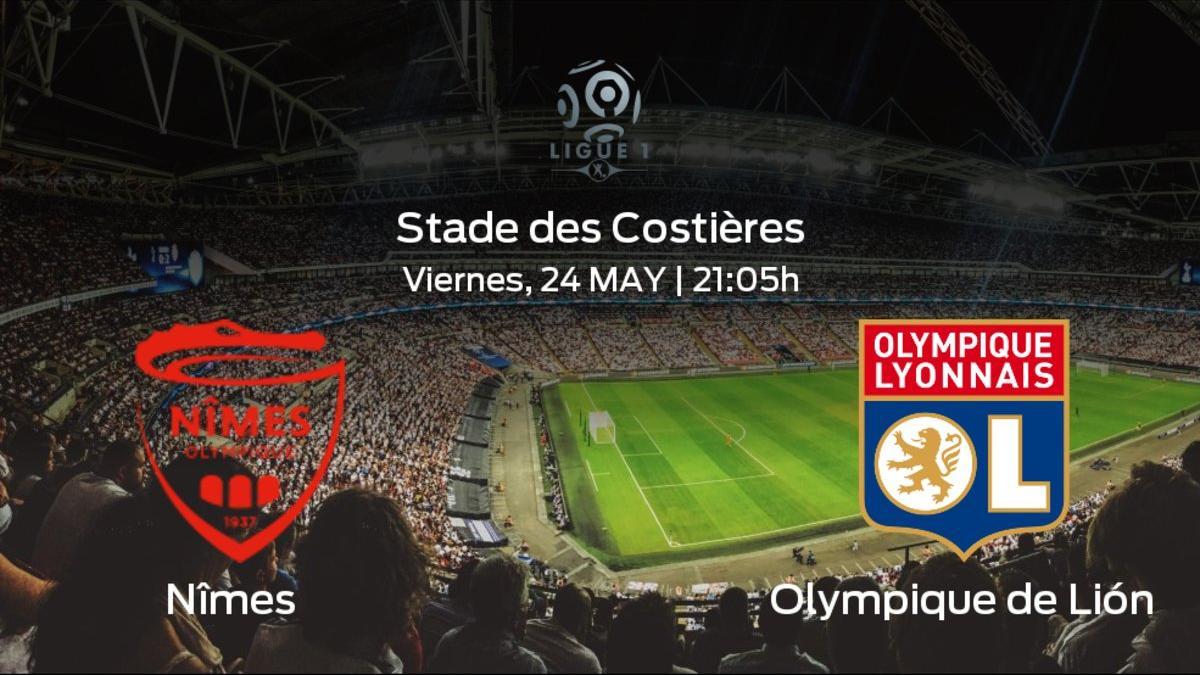 Previa del encuentro: el Olympique Lyonnais viaja al estadio del Nîmes para concluir el campeonato