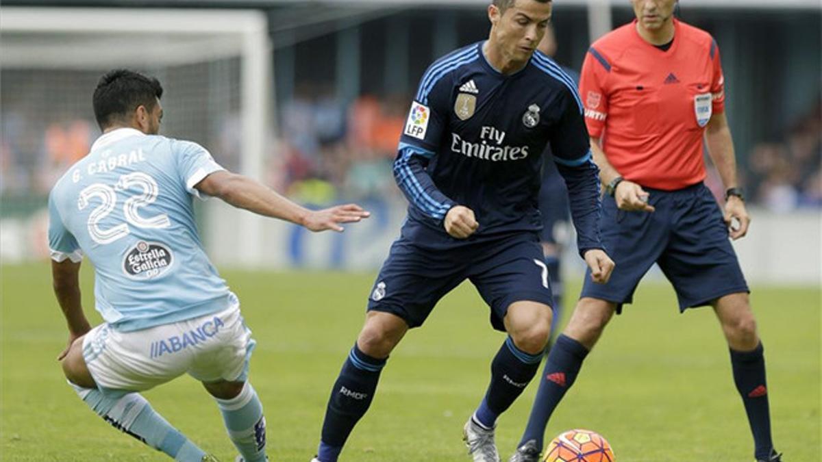 Cristiano Ronaldo marcó el primer gol del partido