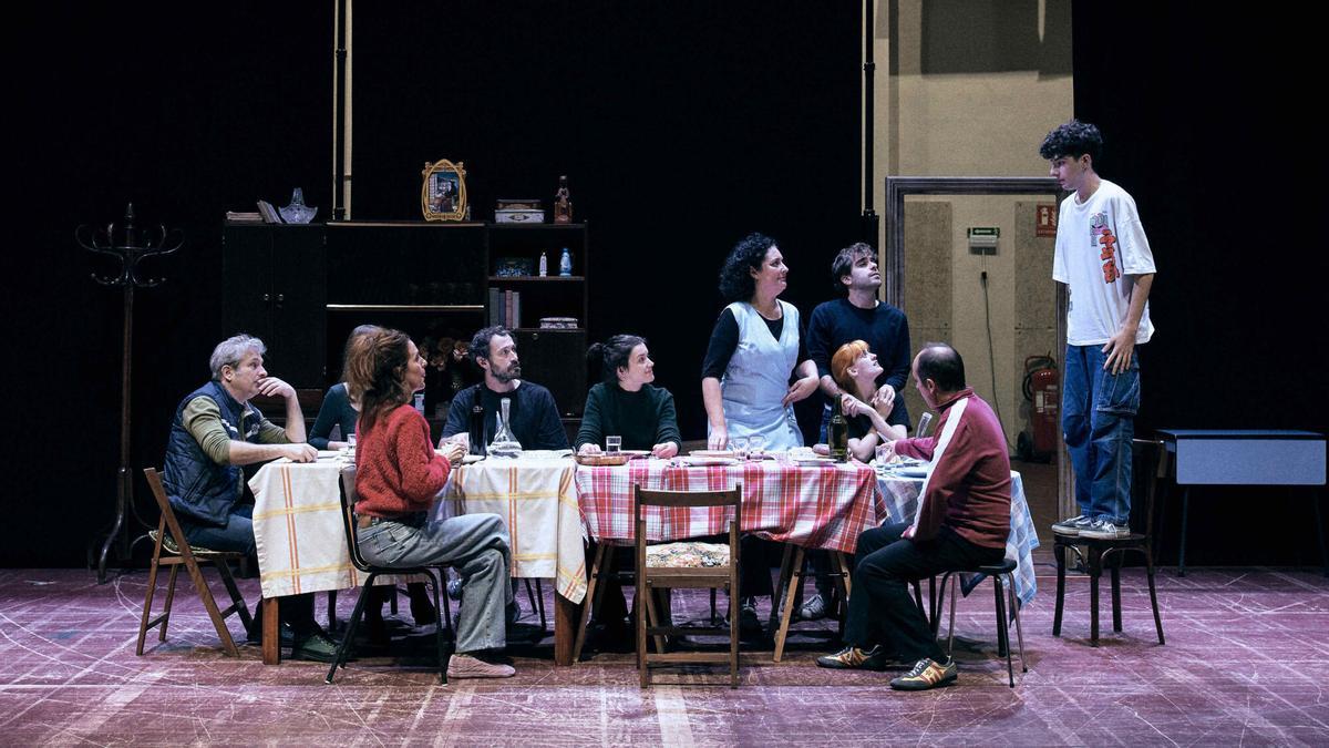 Escenas de "L'aranya" en el TNC.