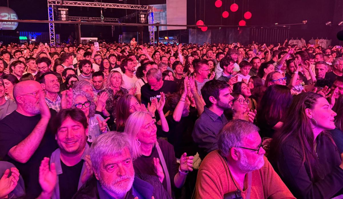 El públic va omplir La Mirona