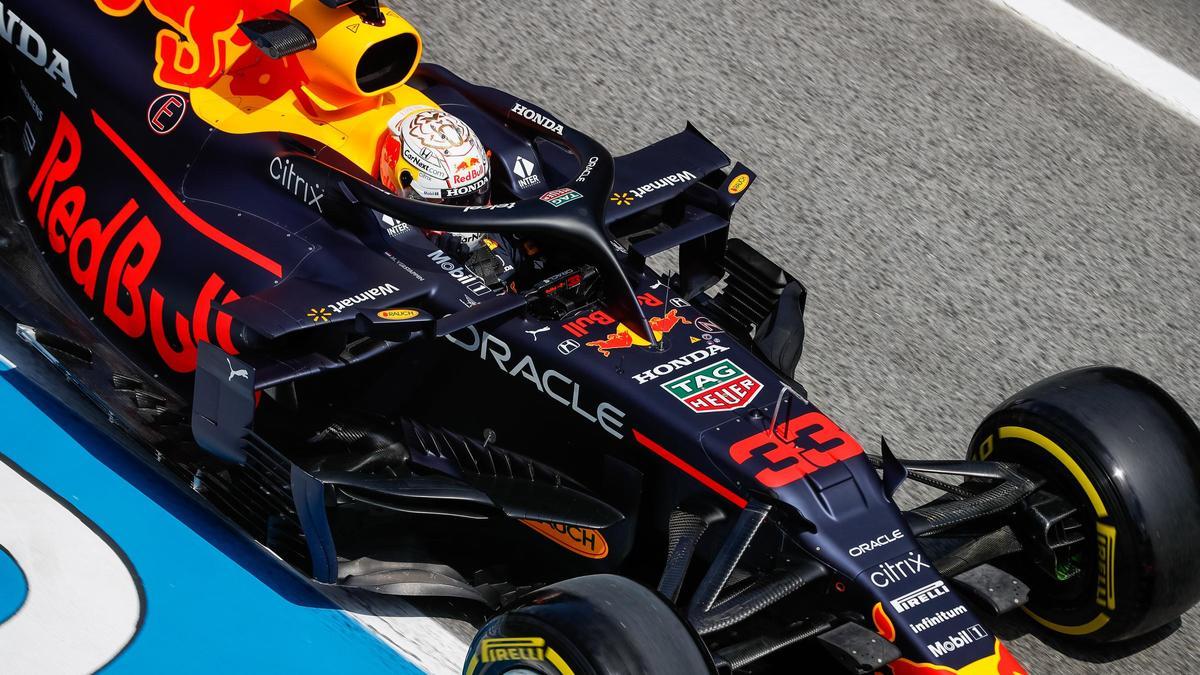 Max Verstappen lidera los últimos libres del Gran Premio de España.