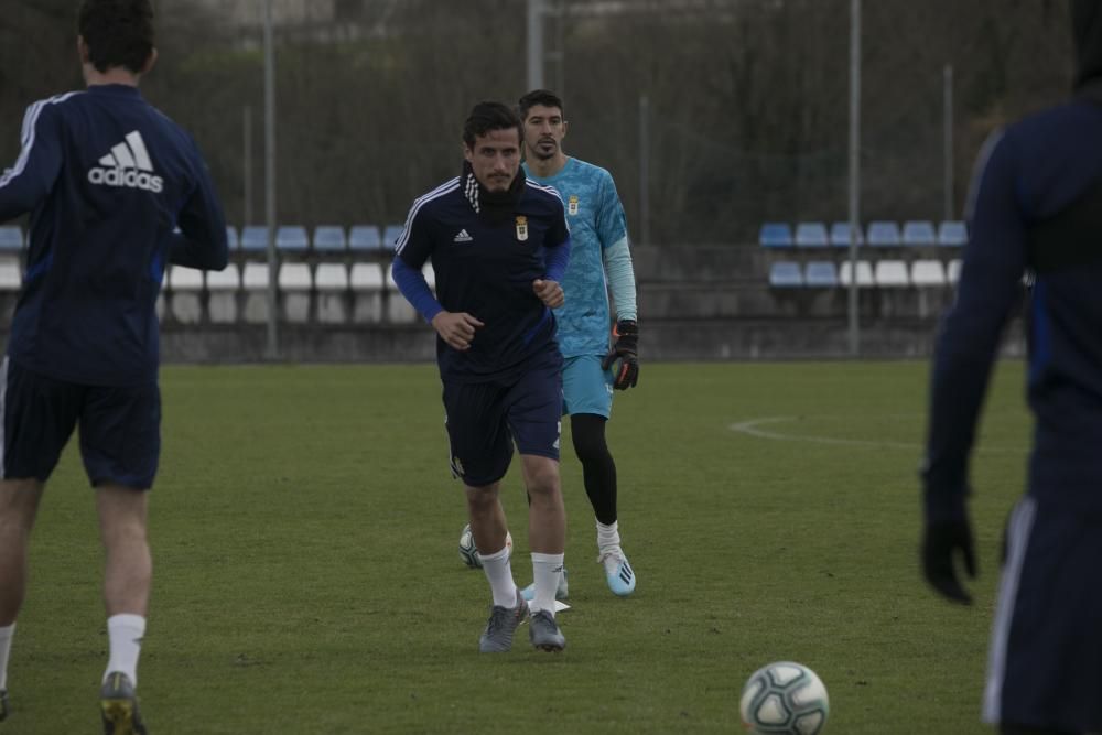 Entrenamiento del Real Oviedo