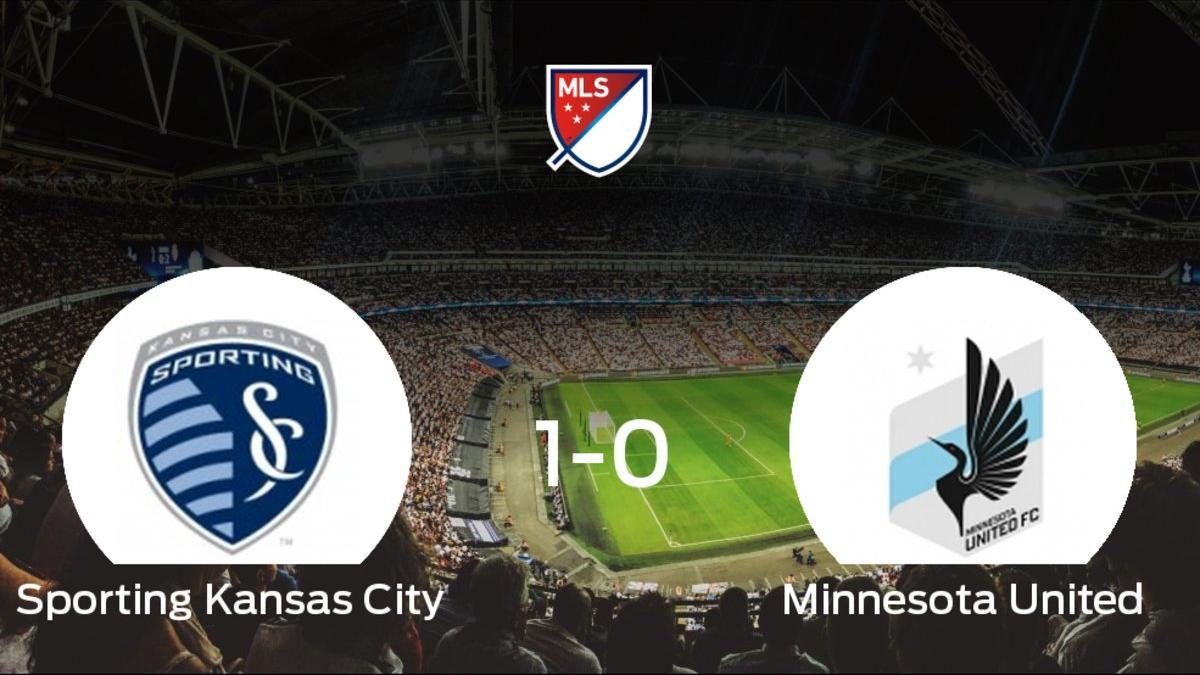 El Sporting Kansas City se lleva tres puntos después de ganar 1-0 al Minnesota United