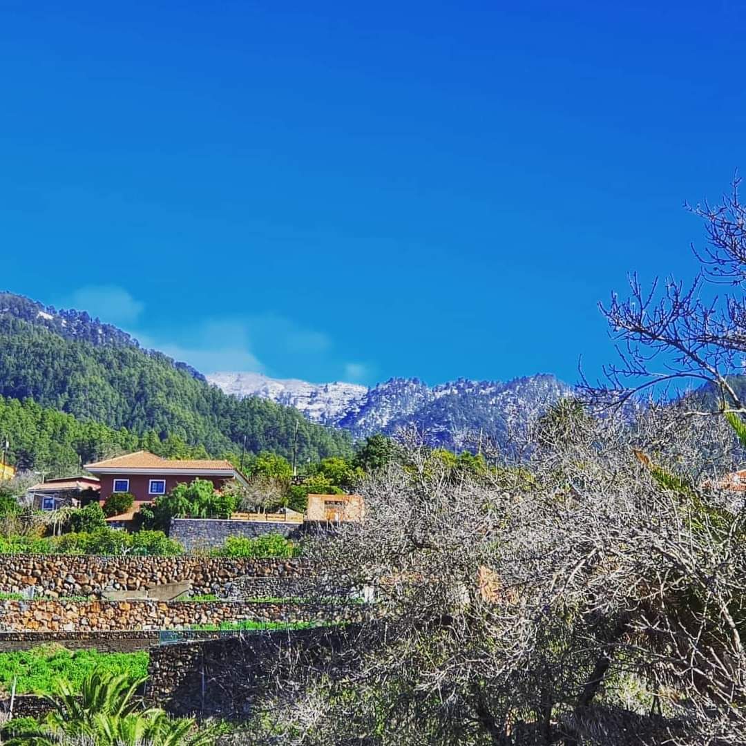 Nevada en La Palma