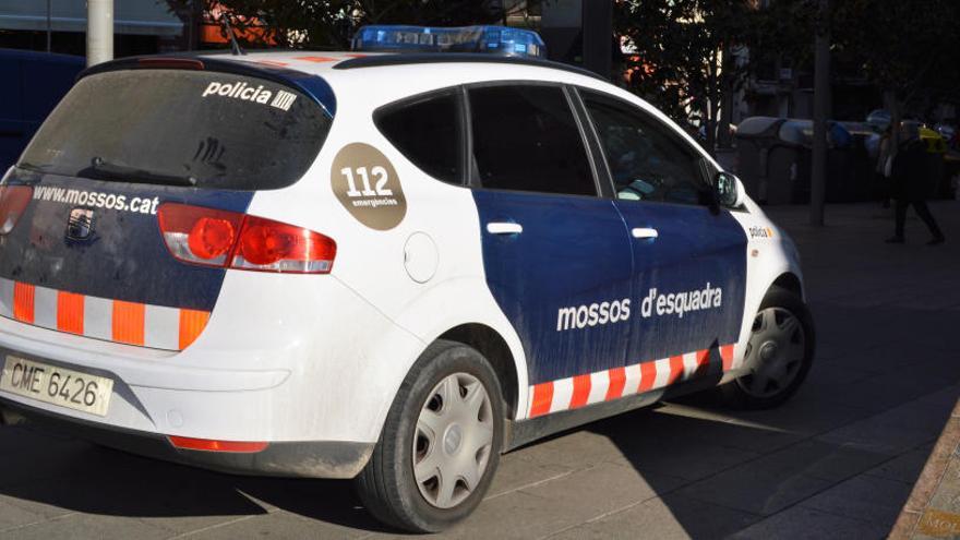 Un cotxe dels Mossos d&#039;Esquadra