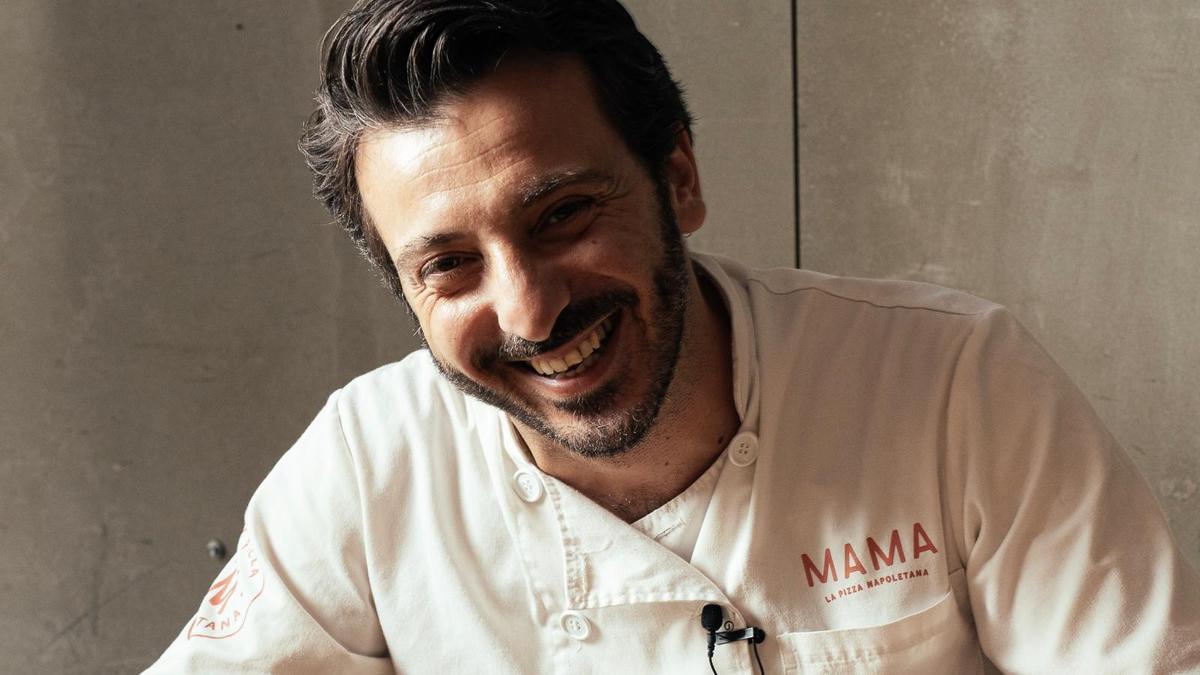 Michele Martino, dueño de la pizzería Mama.