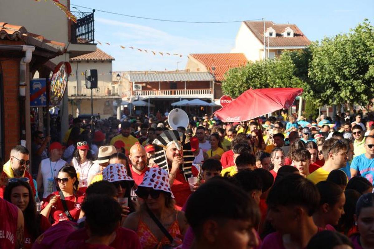 GALERÍA | Las peñas toman las calles de Moraleja del Vino