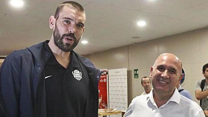 Marc Gasol: &quot;El meu desig és acabar a Fontajau&quot;