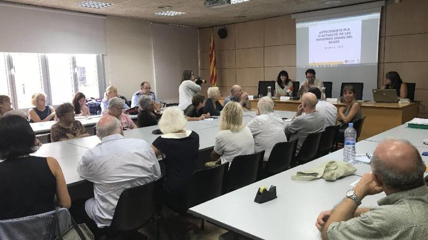 Presentació del pla a la seu del Consell Comarcal