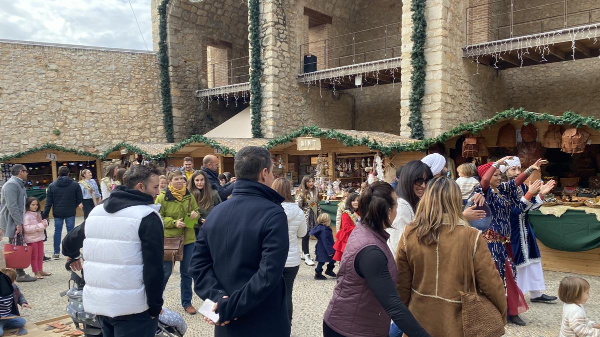 El mercado navideño permanecerá hasta el día 24.