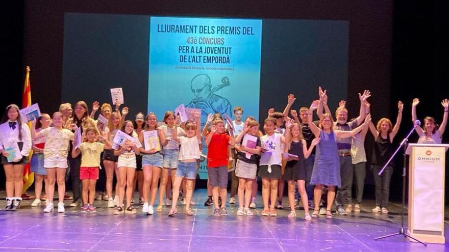 El Concurs per a la Joventut d’Òmnium ha rebut 220 treballs d’alumnat de l’Alt Empordà