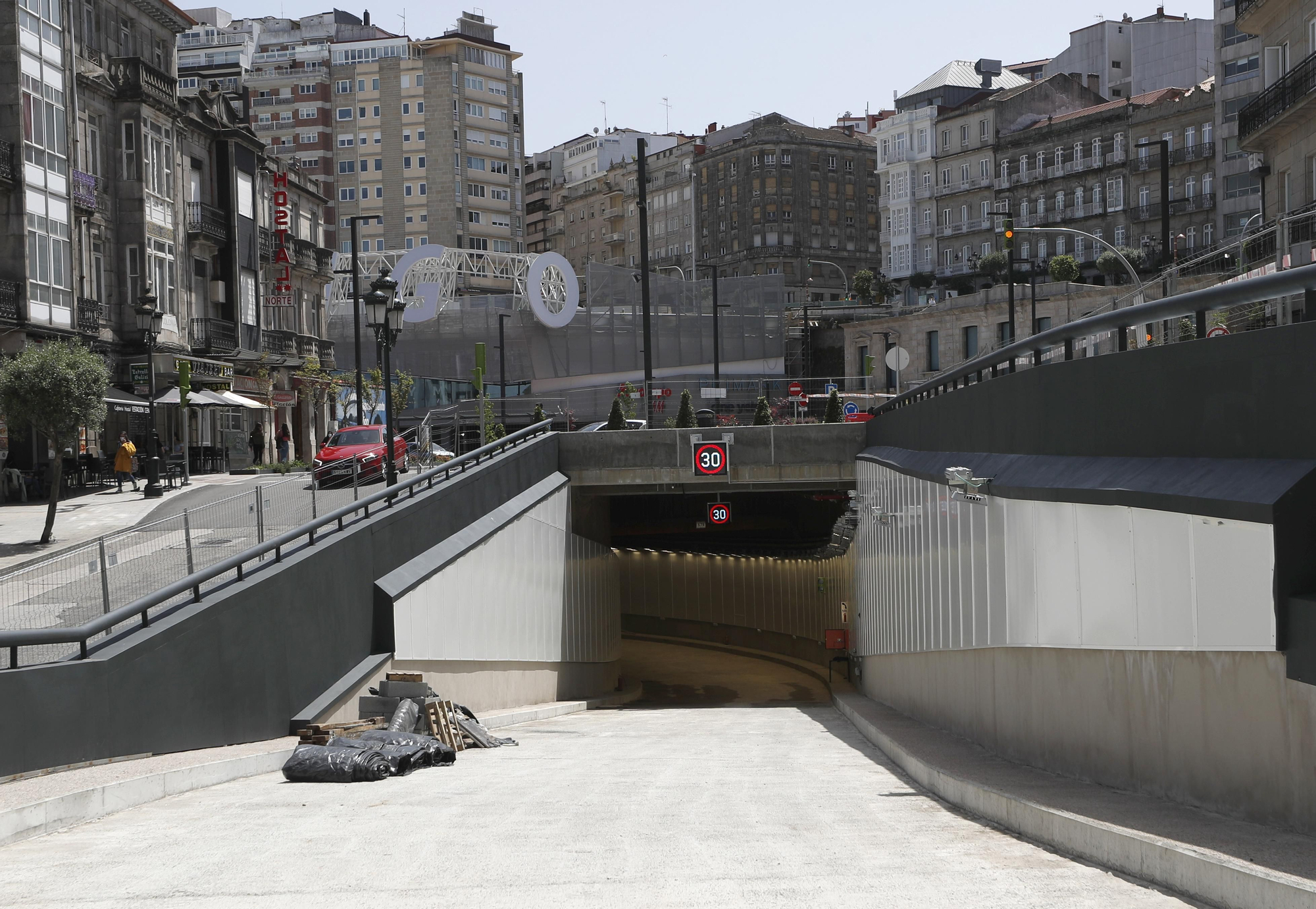 El túnel de Lepanto para conectar el centro con la autopista estará operativo en un mes