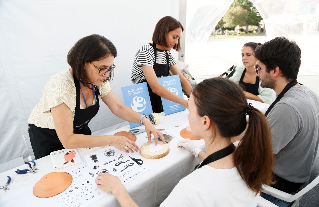 Así fue el día del Pilar en la LX Festa do Marisco de O Grove.