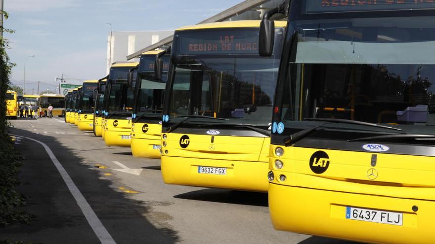 La Región, donde menos aumenta el número de viajeros en autobús