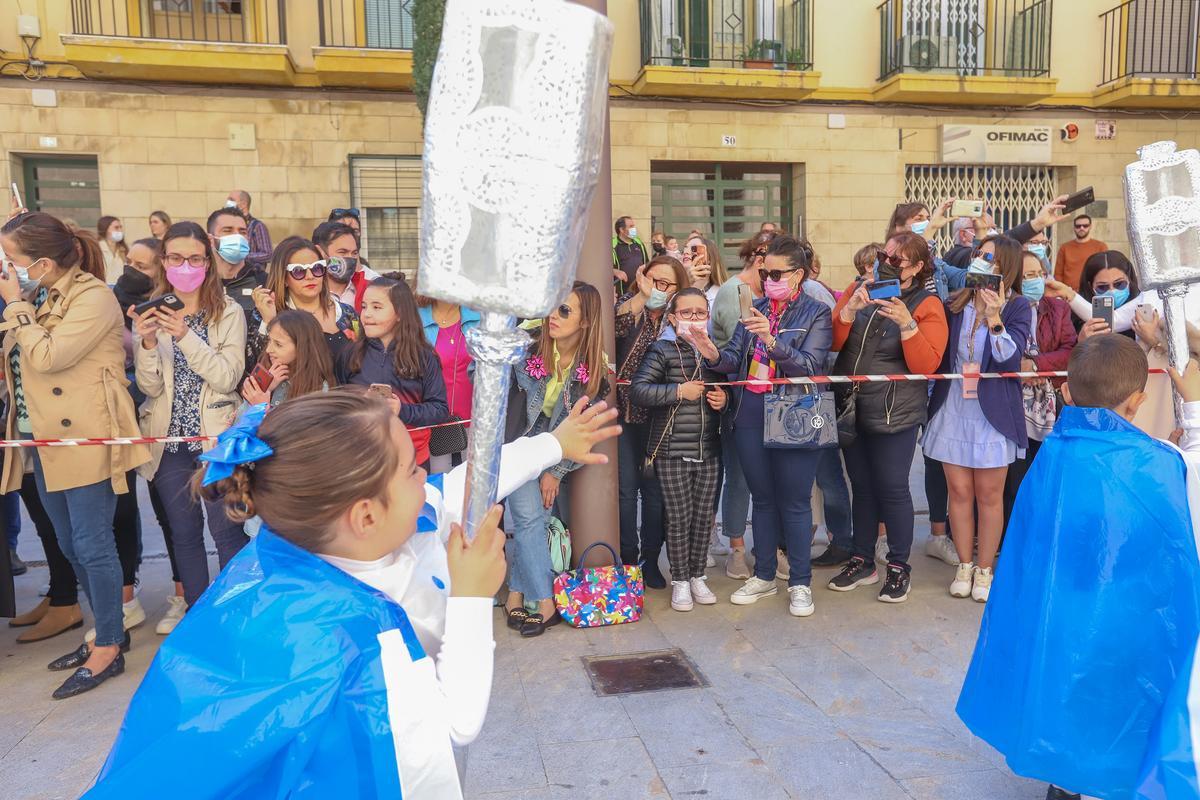Procesión de los alumnos del colegio Diocesano de Santo Domingo de Orihuela