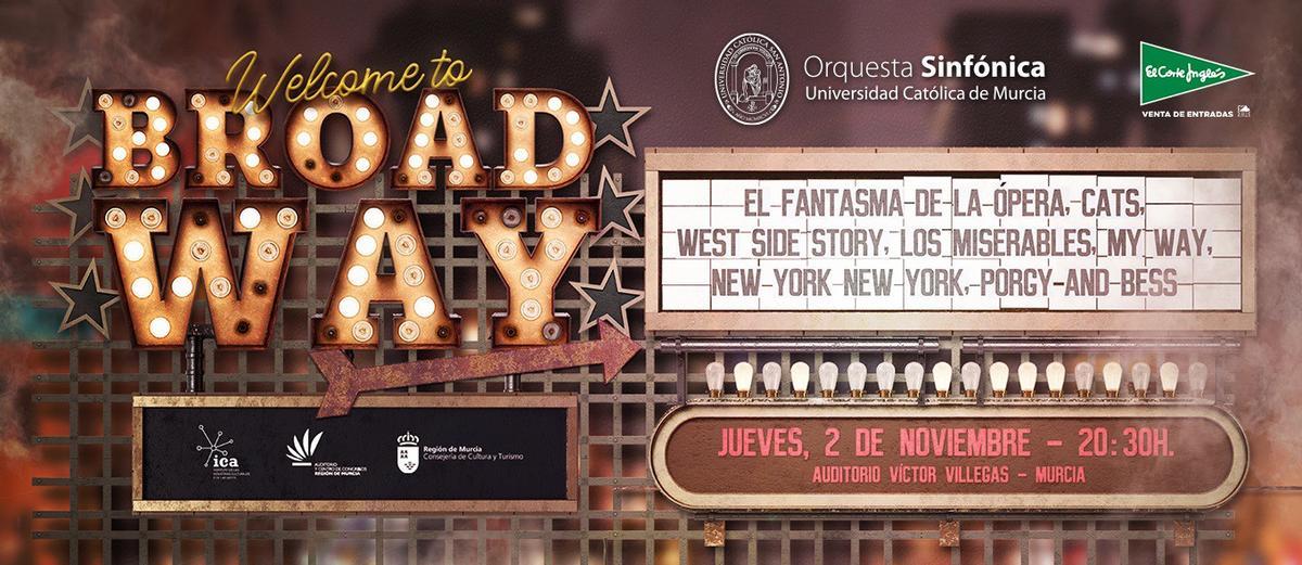 Cartel del espectáculo 'Welcome to Broadway'