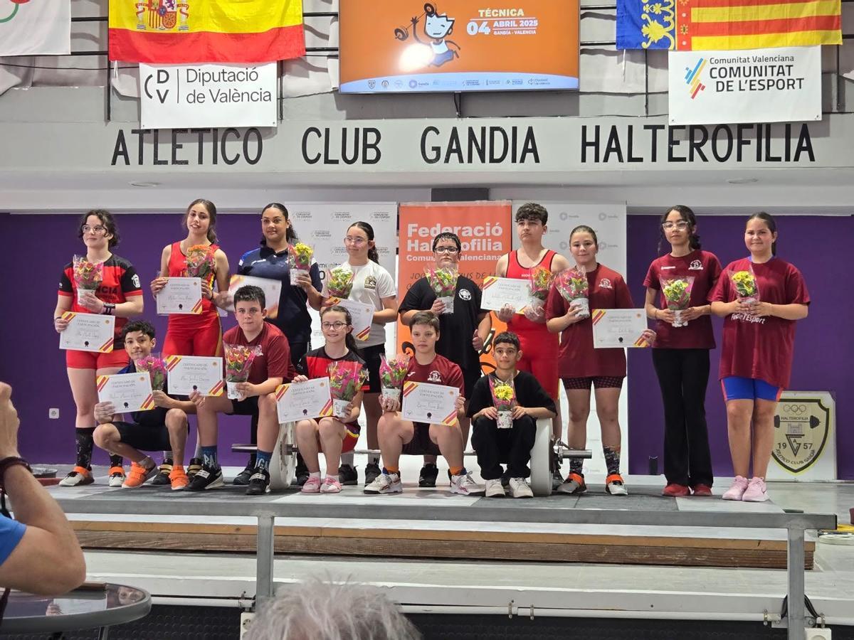 Reconocimiento a los participantes Campeonato de España de técnica.