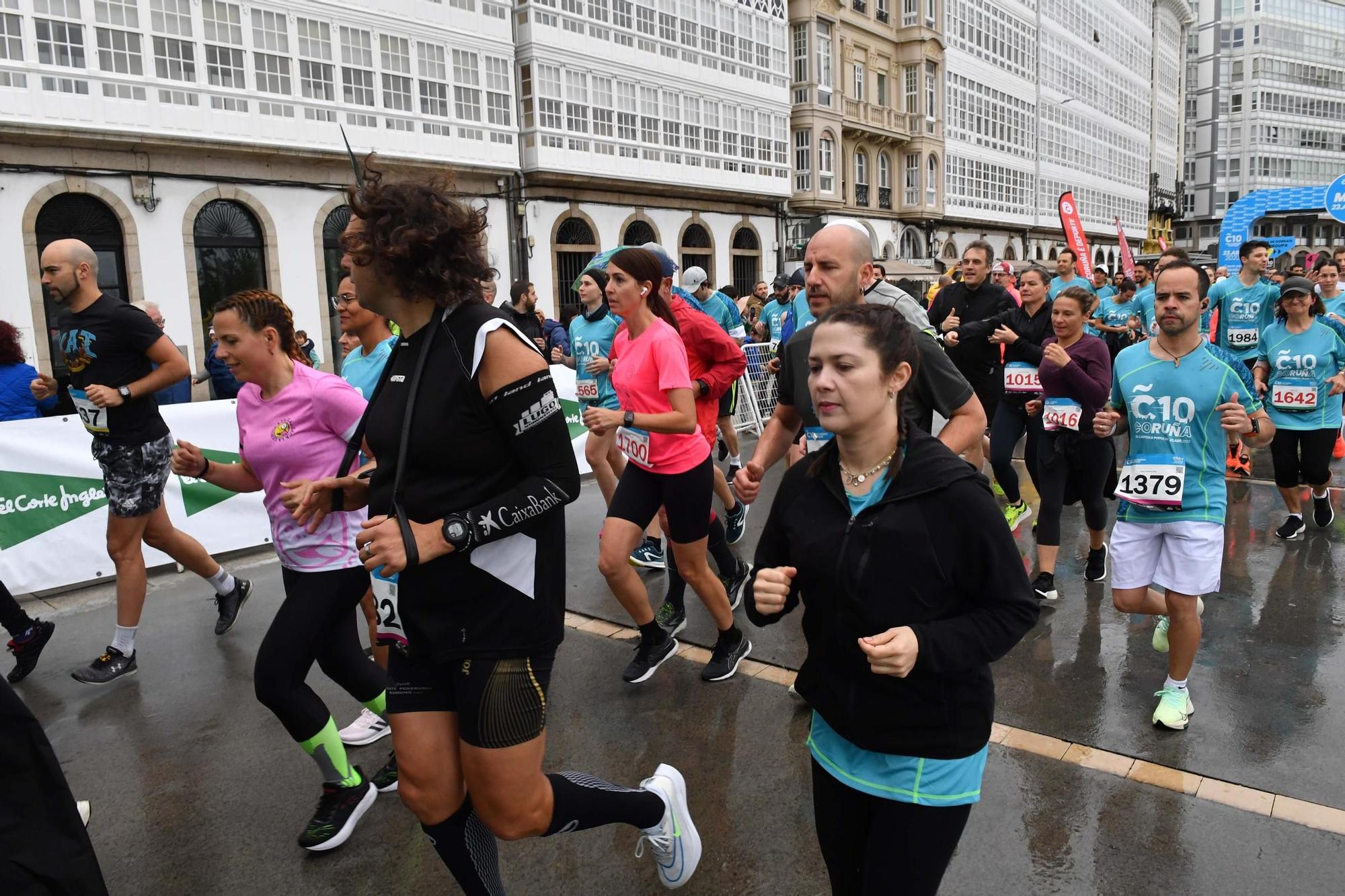 Carrera popular Coruña10: 2.186 corredores cruzaron la línea de meta