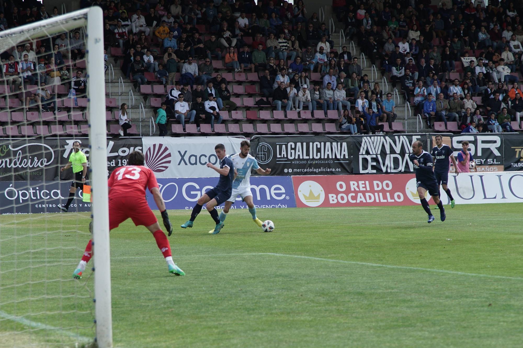 SD Compostela vs Marino de Luanco: las imágenes del partido