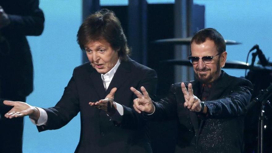 Paul McCartney y Ringo Starr graban juntos tras siete años