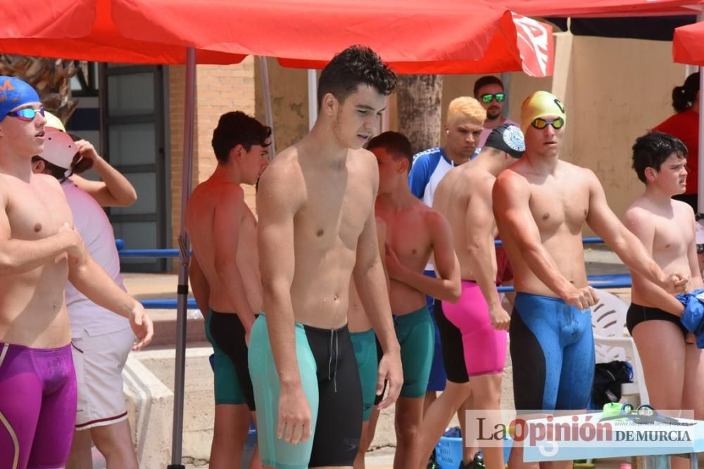 Final del Campeonato regional de natación.