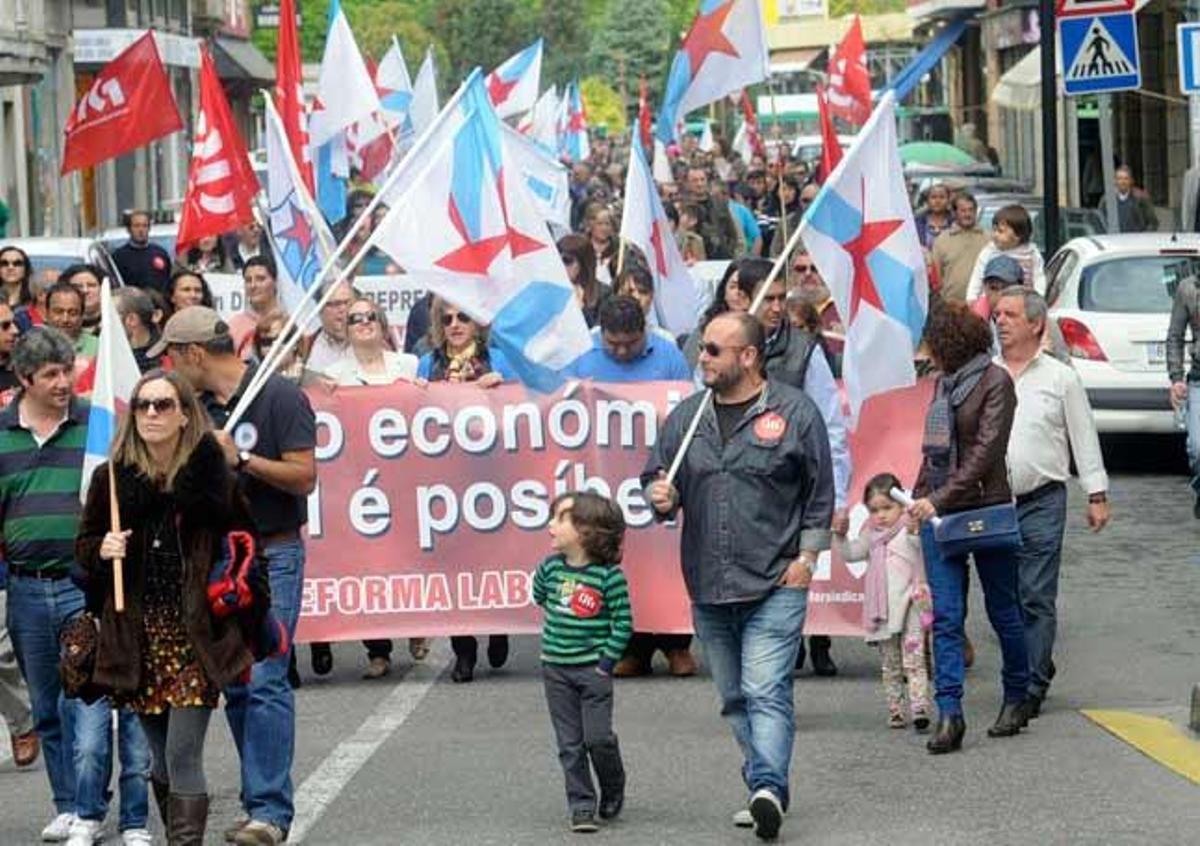 Las trabajadoras de Cuca, la desunión sindical y las elecciones europeas protagonizan las protestas