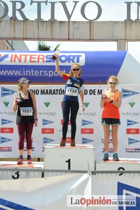 Media Maratón de Murcia: podios