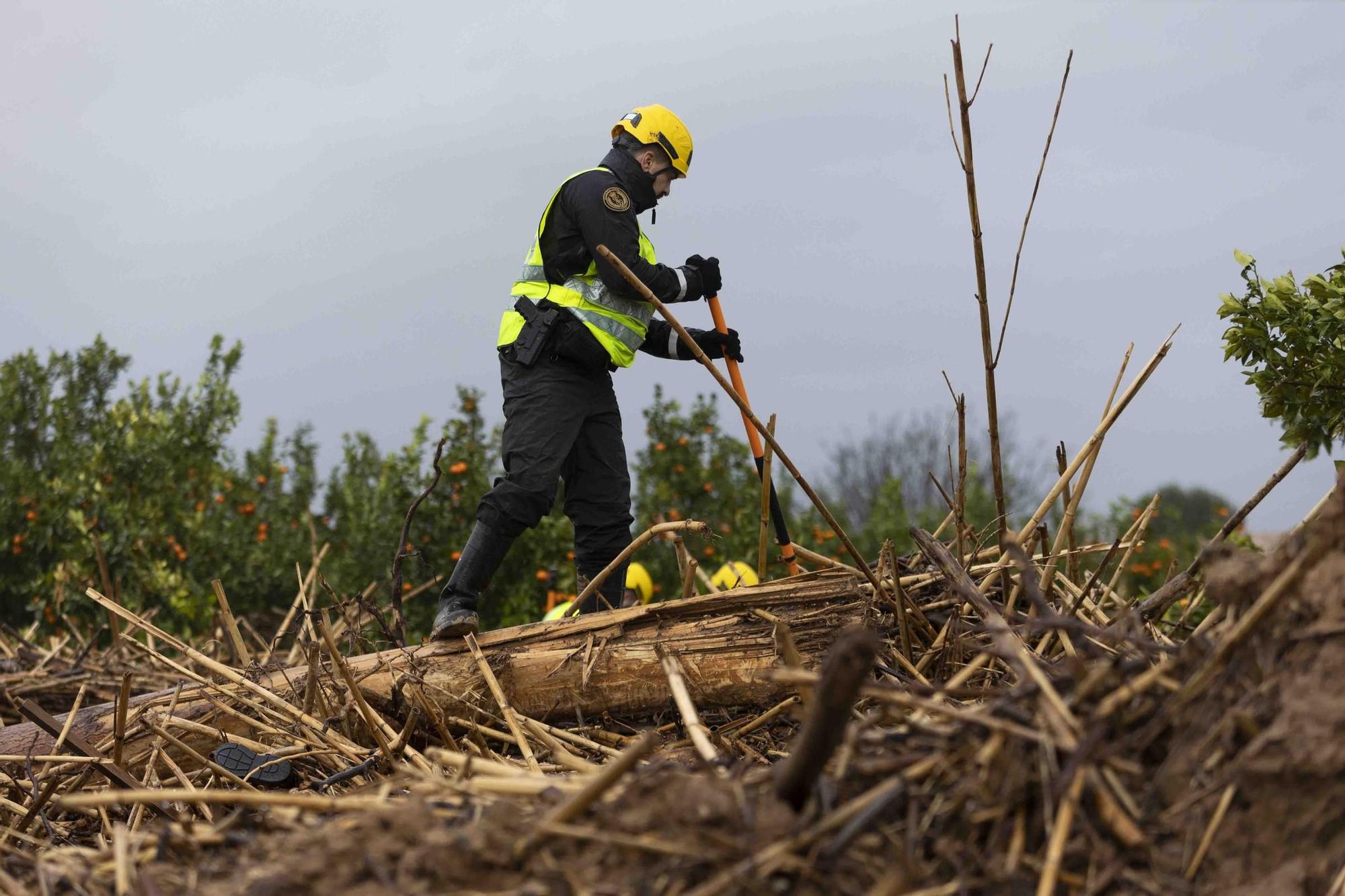La UME continua la busqueda de desaparecidos
