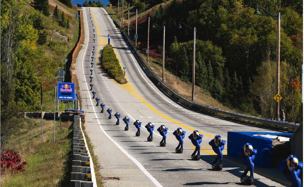 Skateboard, Diego Poncelet : Un skater alcanza los 151,83 km/h