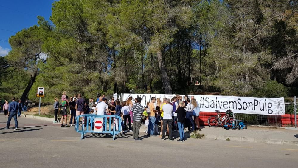 Los vecinos de Son Puig se movilizan contra las torres