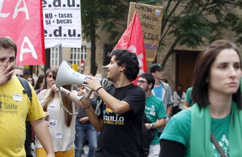 Fotogalería: Huelga educativa en Zaragoza