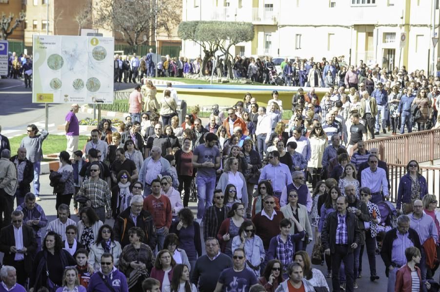 Manifestación sanitaria en Benavente