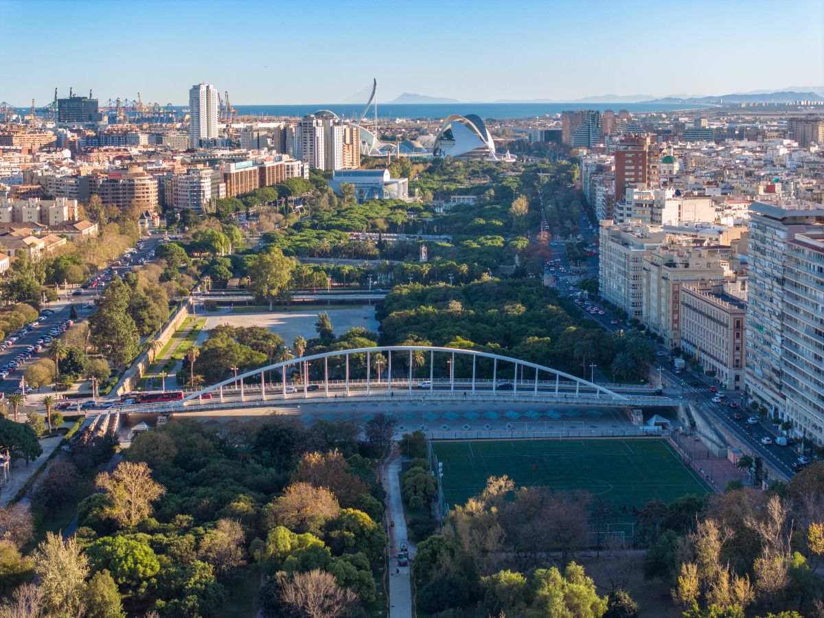 Valencia Capital Verde, desde los Jardines del Turia hasta el Parque Central