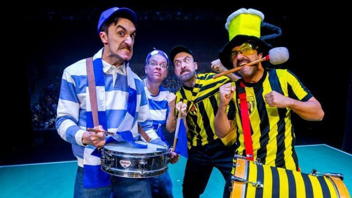 El espectáculo 'GOOL', de la compañía Yllana.