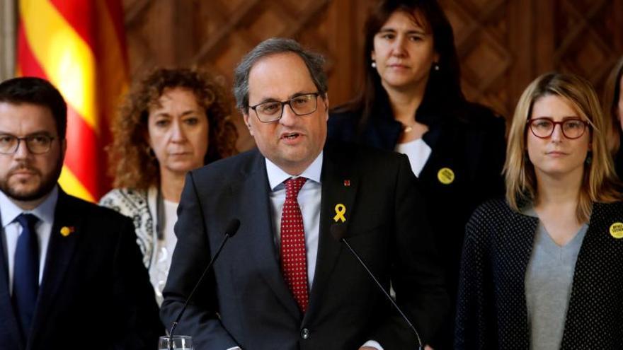 Torra fa una crida a la comunitat internacional a «sumar-se al clam» de Catalunya