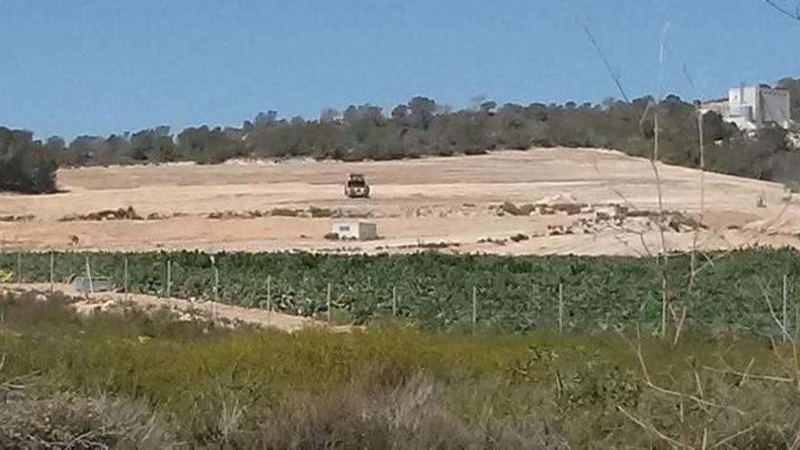 Denuncia Continúan las roturaciones del terreno