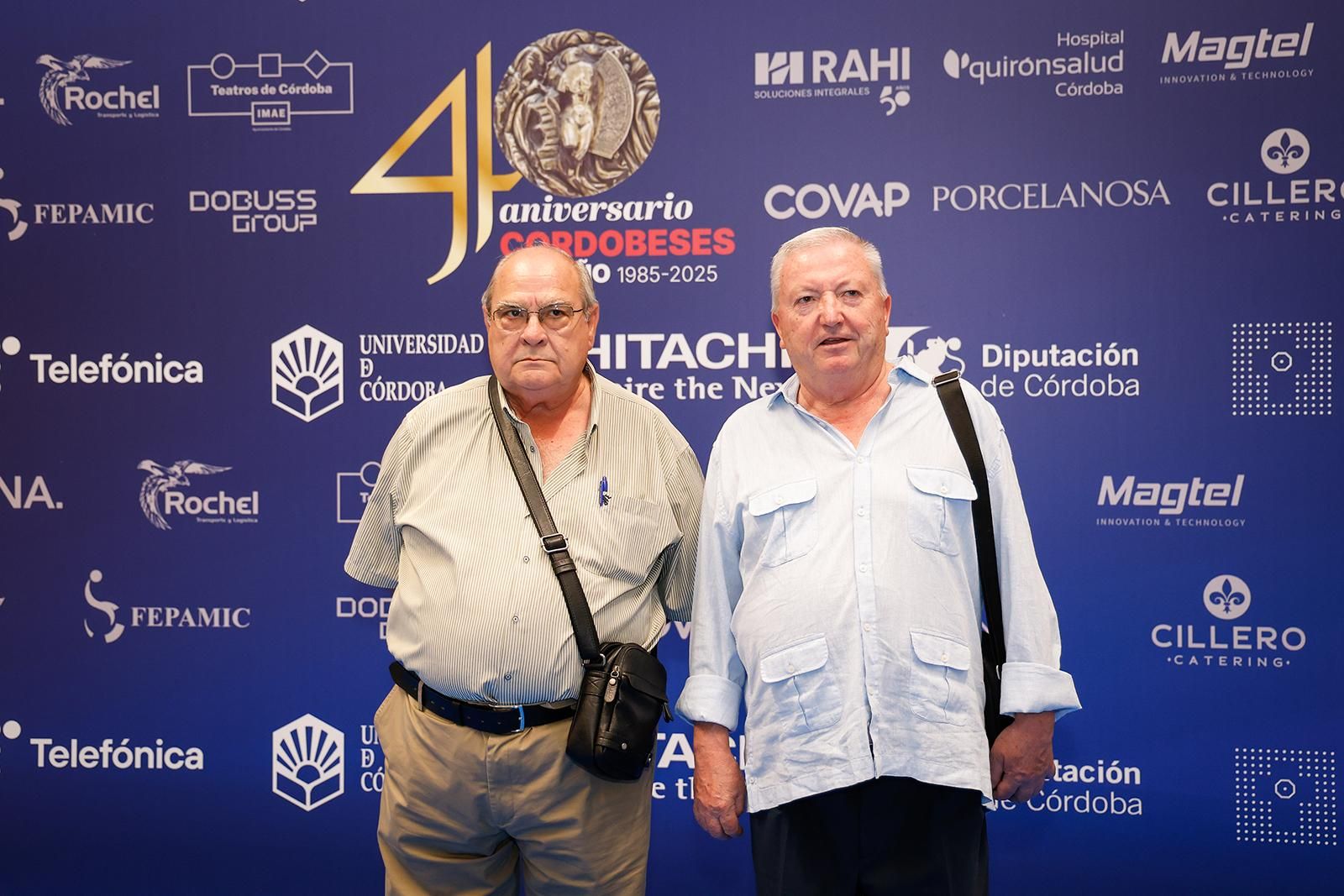 La gala del 40 aniversario de los Cordobeses del Año, en imágenes