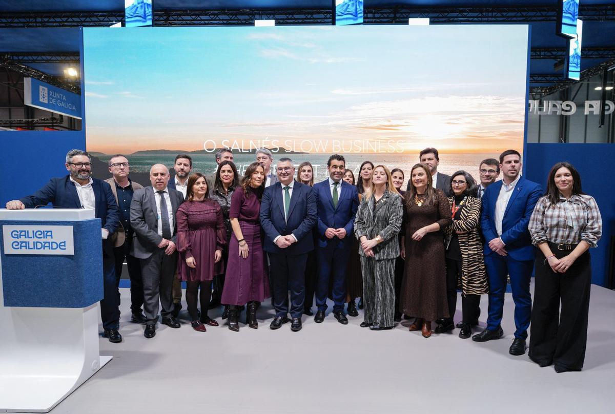Un momento de la presentación de «Experiencias Slow en O Salnés».