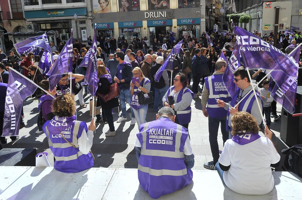 Las imágenes del 8M en Elche