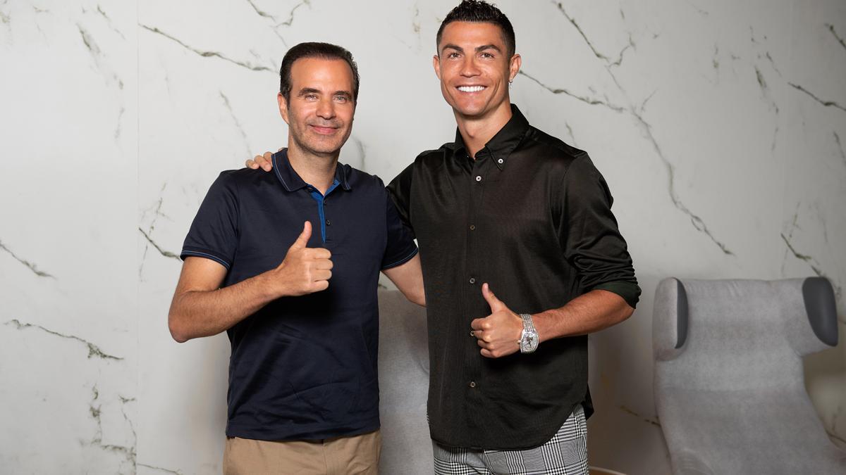 Cristiano Ronaldo y Paulo Ramos, fundadores del Grupo Insparya