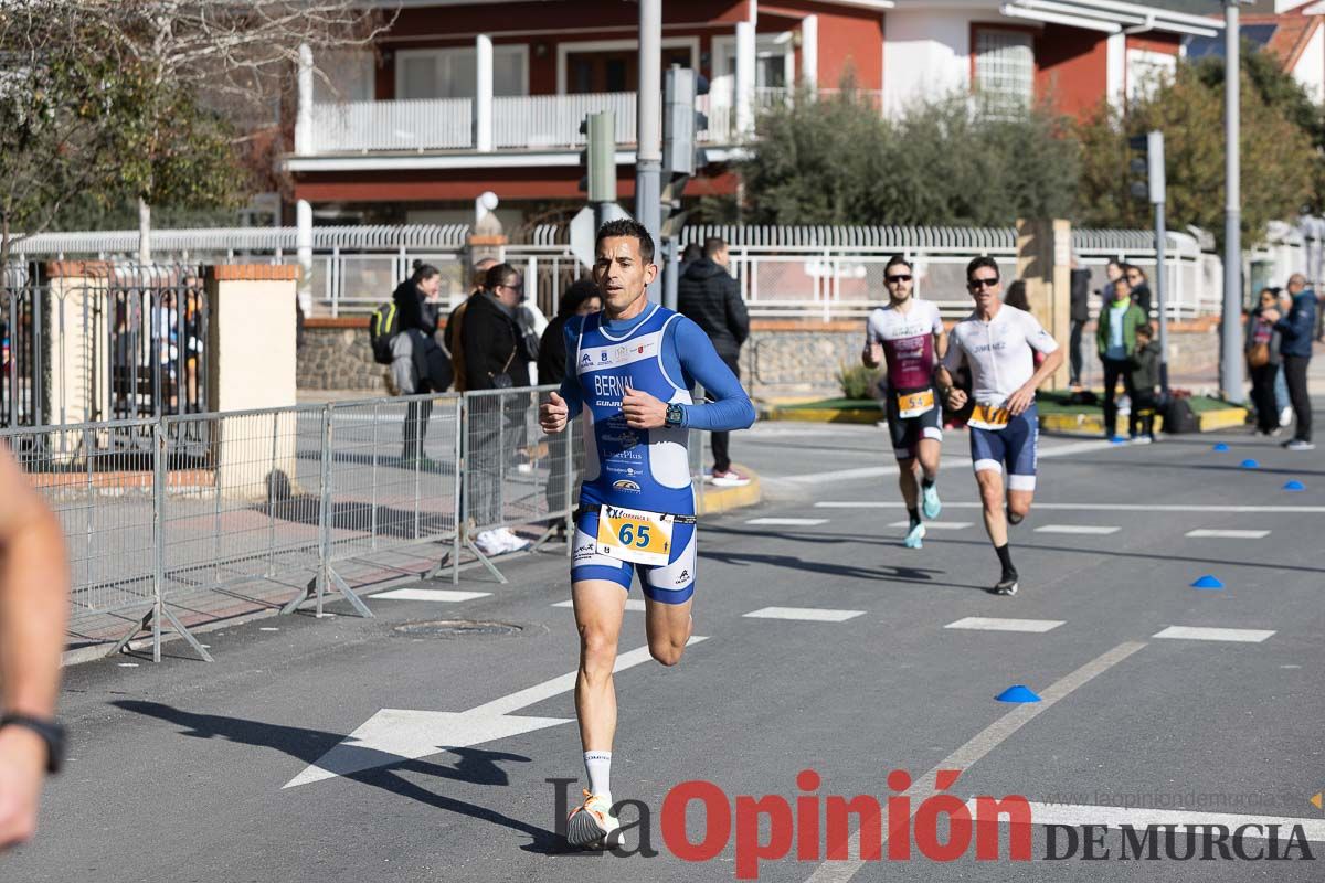 XXI Duatlón Caravaca de la Cruz (carrera a pie y meta)